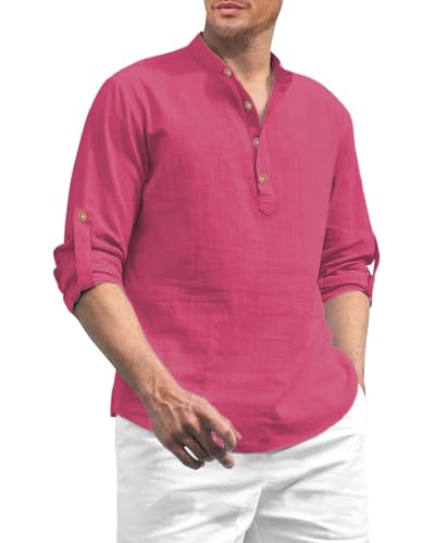 Image of Vida Loca Men Solid Cotton Blend Straight Kurta Shirt