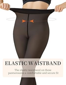 DIKER Fleece gevoerde panty's Hoge taille Thermische panty's Dames Panty's voor dames met comfortabele fleece binnenkant Lange lengte beschikbaar Modieuze Koffie bruin panty's voor de winter DIKER Fleece gevoerde panty's Hoge taille Thermische panty's Dames Panty's voor dames met comfortabele fleece binnenkant Lange lengte beschikbaar Modieuze Koffie bruin panty's voor de winter