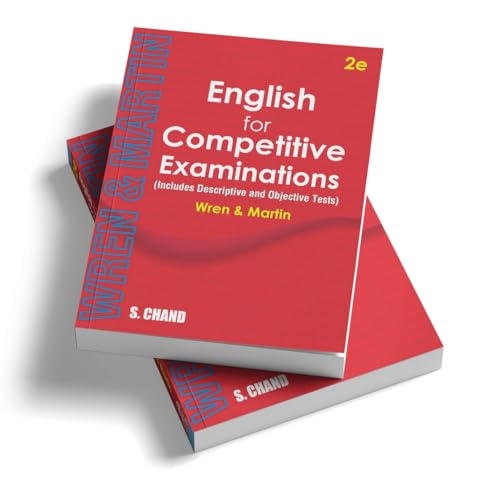 Image of New Edition - Wren & Martin English for Competitive Examinations 2025 - 2026 (Includes Descriptive and Objective Tests) 2nd Edition | English ... AFCAT, UP, Delhi Police, Law - S Chand Books