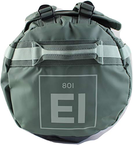 Element Equipment Trailhead Duffel Bag Shoulder Straps Waterproof Olive/Green Medium