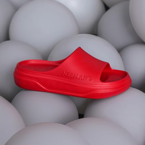 Image of Neeman's Cushers Slides for Men | CushyVerse Cushioned Waterproof Chappal | Arch Support Flip Flops & Sliders | Bounce Back Soft Cushioning Slipper for Daily Use