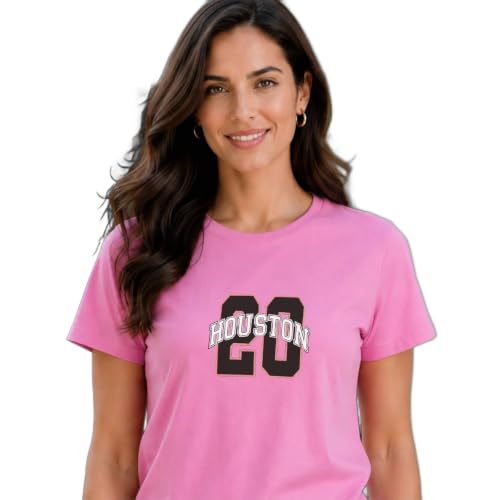Image of Amazon Brand - INKAST Women Graphic Printed T-Shirt | Round Neck | Regular Fit | (Cotton Blend)