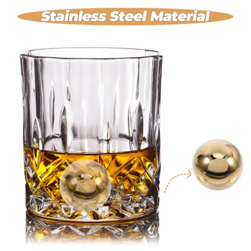 Bolas de Hielo Reutilizables Acero Inoxidable 2 Pzas miniatura 5