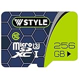microSD カード 256GB 高速Class10 UHS-I U3 アダプターも付 nintendo Switch ドラレコ用 SDXC ニンテンドースイッチ 記録 保存 録画 防犯カメラ ドラレコ W STYLE 正規品 (microSDカード 256GB)