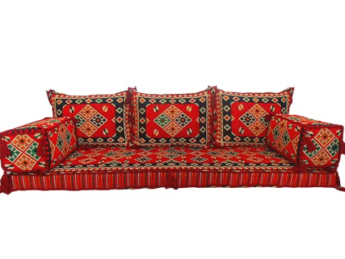 Miniatura 2 de Floor Seating Sofa, Floor Cushions, Arabic Floor Seating, Arabic Cushions, Arabic Majlis Sofa