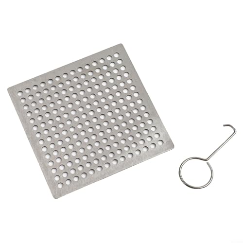 Colador cuadrado de acero inoxidable 9.4 cm