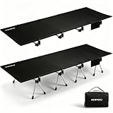 AOPEC 87-Inch Extra-Long Camping Cot