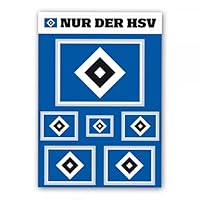 Hamburger SV HSV Aufkleber-Set Raute