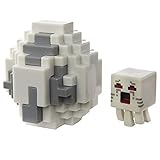 Mattel Minecraft Mini-Figure Spawn Egg - Gray Ghast Figure