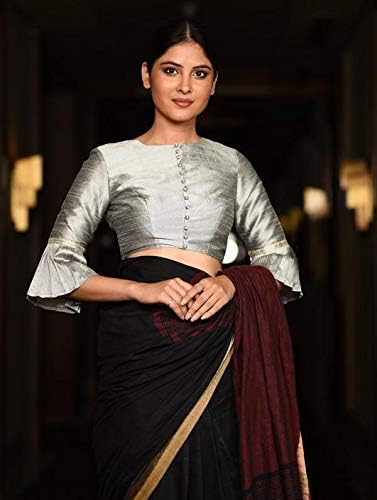 Women's Readymade Party Wear Bollywood Designer Stitched Indian Style Padded Blouse for Saree Crop Top Choli (XL-42) - Image 2