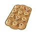 Nordic Ware 85677 Charms Gugelhupffanne, Aluminium, Gold