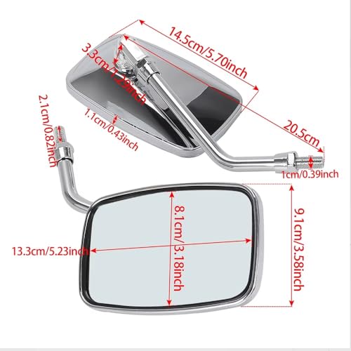 Espejos retrovisores para Hyosung GT125R ideales para mejorar la visibilidad en tus rutas urbanas 2
