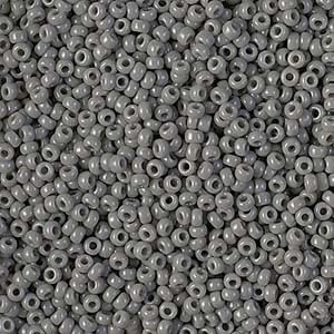 Miyuki Perles de rocaille rondes de taille 11/0, 24 g, tube de 12,7 cm, opaque, 