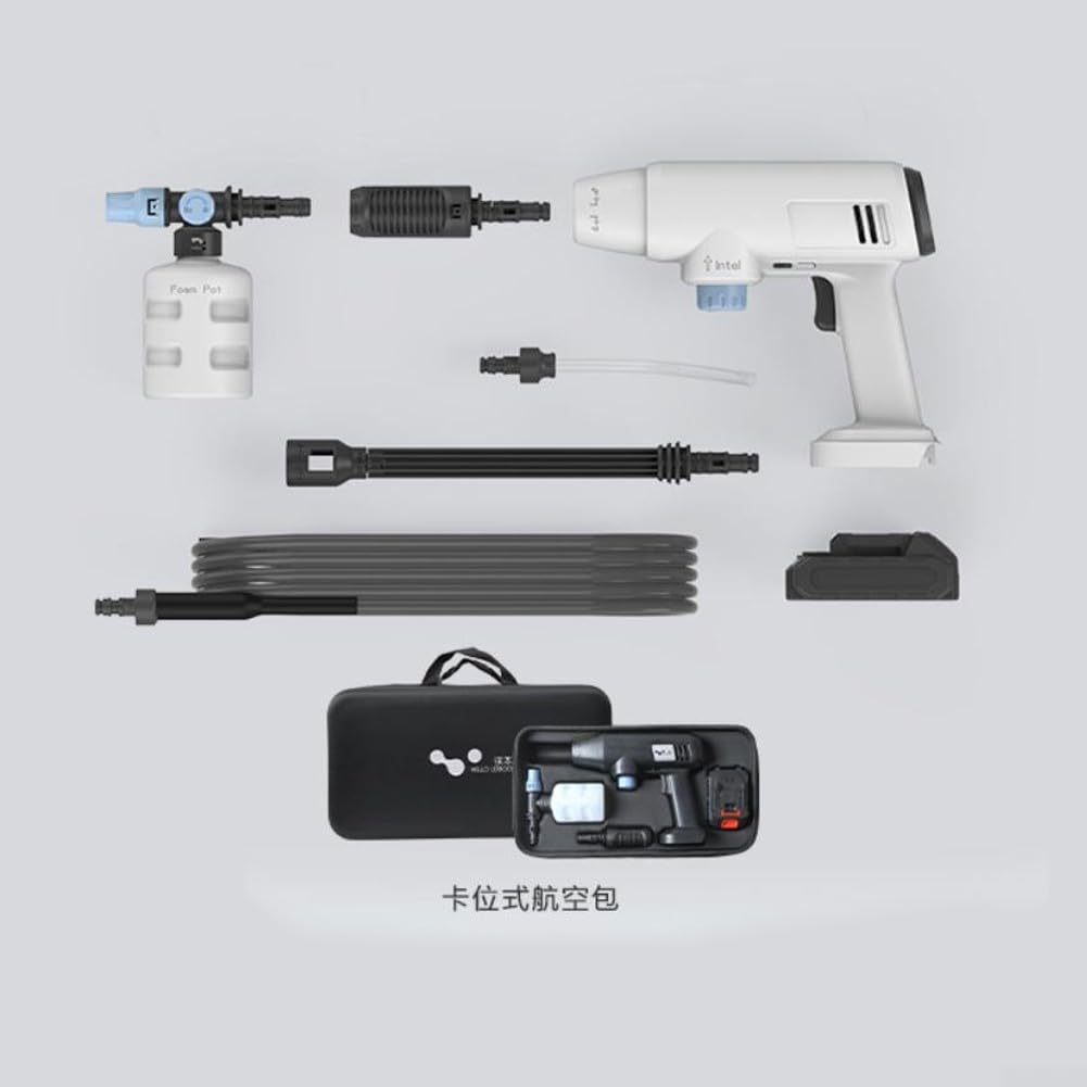 Idropulitrice Cordless 24V 2.5MPa Portatile Auto(white)