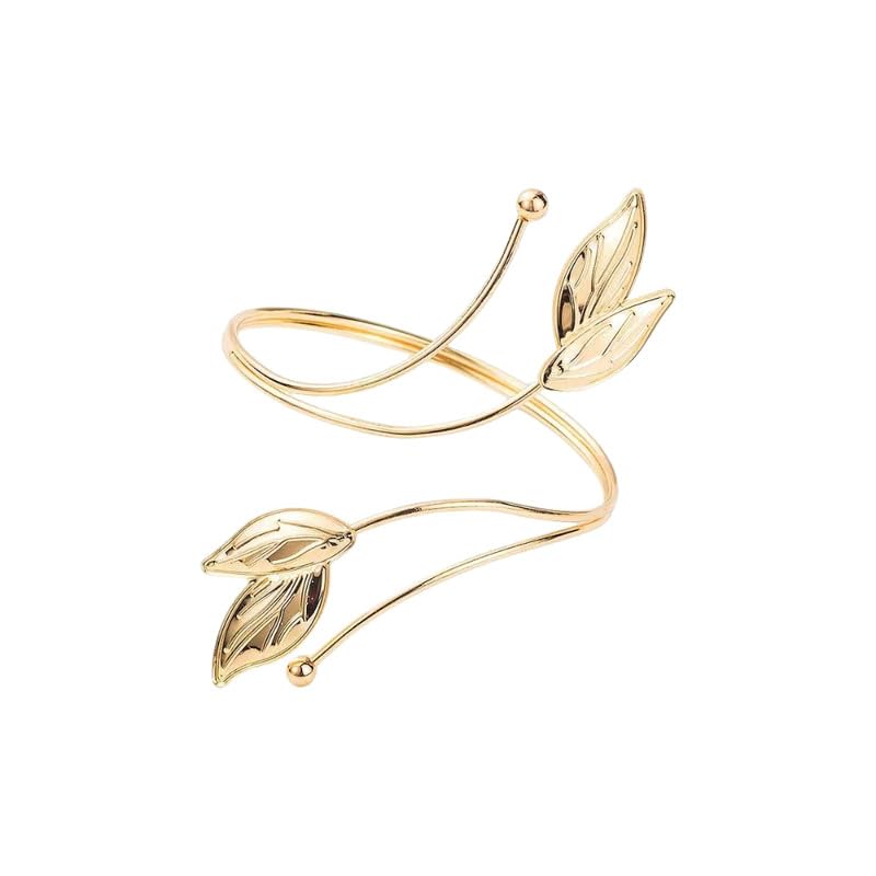 fulaida Geometric Open Armlet for Women Metal Wire Upper Arm Cuff Bangle Punk Style Minimalist Armlet Jewelry Accessories for Girls-picture-23