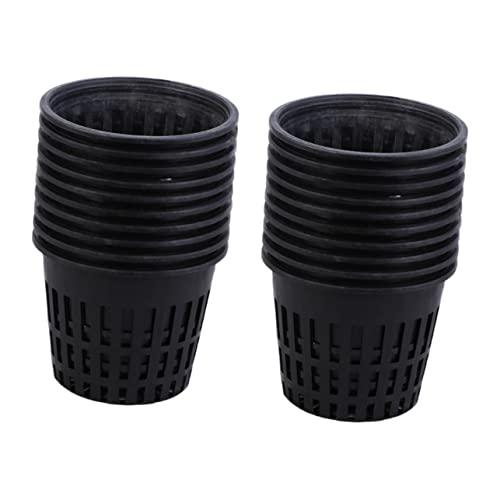Happyyami 20pezzi Vasi Rete Per Piante Succulente Vasi Da Giardino Plastica Per Coltivazione Per Sementi e Talee