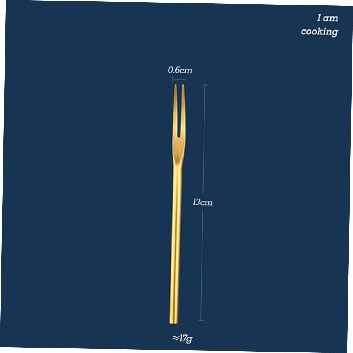 FUNOMOCYA 4pcs Cake Forks Dessert Fork Stainless Flatware Mini Forks Fruit Fork Fruit Cocktail Party Supplies