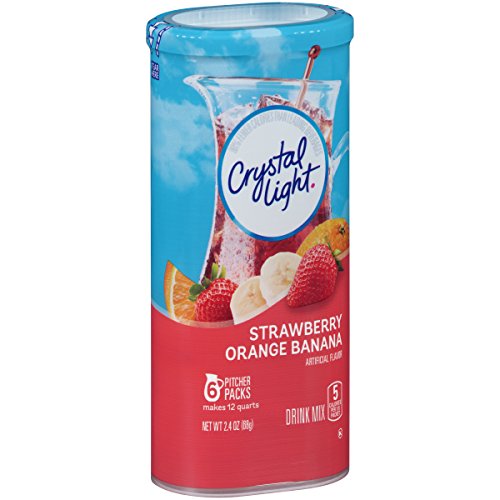 Crystal Light Strawberry Orange Banana, 2.4-Ounce Unit (Pack of 6)