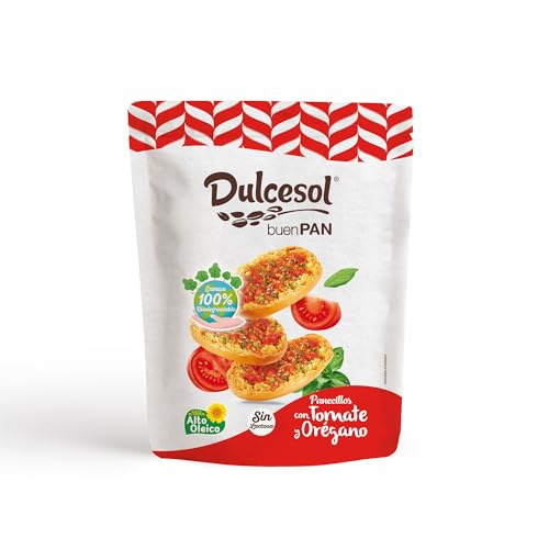 Dulcesol Panecillos con Tomate y Orégano, 160g
