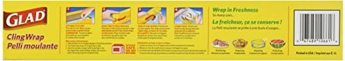 Glad ClingWrap Plastic Wrap, 90 Metre Roll, Made in Canada of Global Components - 3