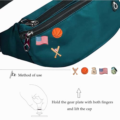 Image of ZOORON Fanny Pack Waist Bag Travel Pocket Chest Shoulder Bag Running Belt