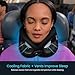 Cabeau Travel Essential Neck Pillow - Perfectly Contours to 11-21 Inch Necks - Evolution X Three Ways to Adjust for Ultimate Comfort on Long Flights (Diamond)