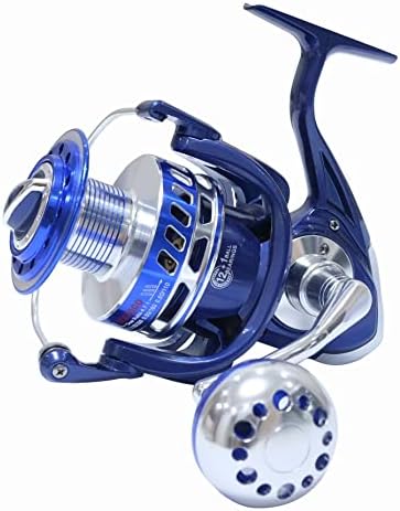 HiUmi 30kg Power Drag Saltiga Spinning Reels Heavy Duty Sea Fishing Boat Fishing Jigging Reel 4000 5000 6000 7000 8000 9000