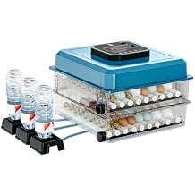 Incubators for Hatching Eggs, 136 Eggs Incubator Digital Poultry Hatcher with Auto Egg Turning, Temp & Humidity Display, 5 Modes, Day Counter & Egg Candler for Chicken/Duck/Goose/Quail