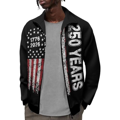 Image of Men's Lightweight Jackets Casual Full Zip Fleece Jacket Men Coats Fashion Long Sleeve Sweatshirt