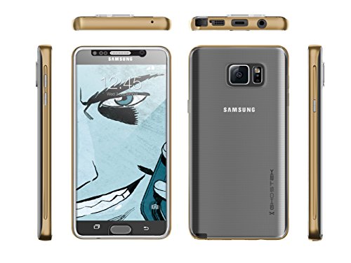 Coque Note 5 Ghostek dorée idéale pour protéger votre mobile au bureau