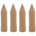 Ogrmar Set of 4 Plant Waterer Self Watering Terracotta Spikes Automatically Water Your Indoor and Outdoor Plants While On Vacation (4, Dia: 4.8cm)