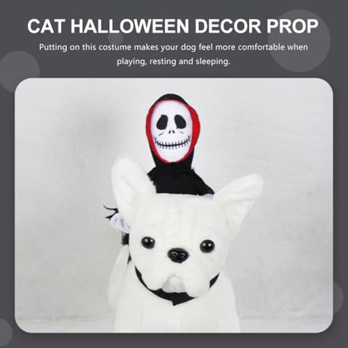 Disfraz de perro para Halloween talla S negro miniatura 3