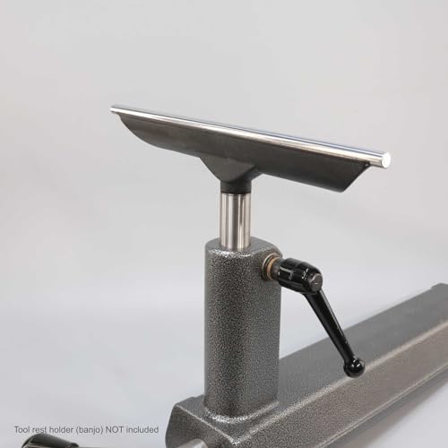 Hurricane Turning Tools HTT-TR-12-4 Inch Tool Rest With Hardened Steel Rod For Wood Lathe thumb #6