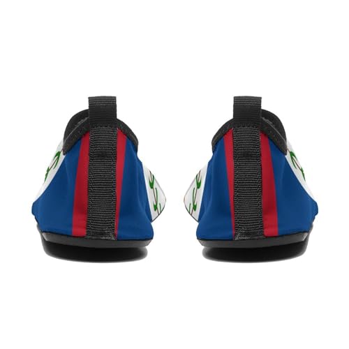Belize Flag Water Shoes for Women Men Quick-Dry Aqua Socks Swim Beach Barefoot Yoga Surf Pool Camping3