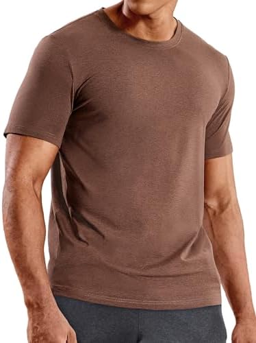 MIER Men's T Shirts Short Sleeve Dry Fit Soft Athletic Tshirt Moi...