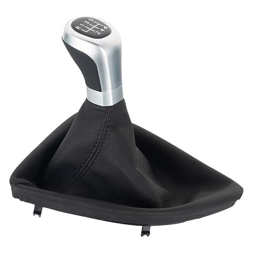 Wxnlbb Black Compatible With Bmw 1 Series E81, E82, E87, E88 Car Shift Handball Dust Cover Manual Transmission Accessories(6 Speed)