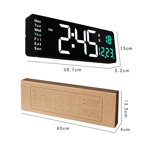 6626-Electronic-Clock-Living-Room-Wall-Mounted-Large-Screen-Display-LED-Digital-Clock