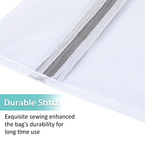 Image of GOGOODA Laundry Mesh Wash Bags for Delicates (5 Set-2L, 2M, 1 Cylinder) | Travel Storage Bags for Intimates Lingerie,5PCS(2M,2L,1 Bra Bags)