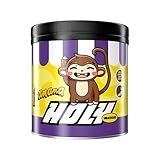 HOLY Milkshake Banana – 50 portions avec vitamines B, C et D et arômes 100% naturels – sans sucre, sans caféine et vegan – poudre pour milkshake hypocalorique au goût de banane