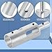 EZ Twist Fence Ties 9 Gauge Drill Chuck Tool for Chain Link Fence,Easy Twist Ties for Chain Link Wire,9 Gauge Wire Tool for Drill Chuck Fit 3/8