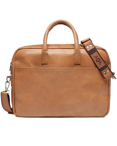 Sac en cuir pour homme et femme protégeant efficacement votre ordinateur 15"