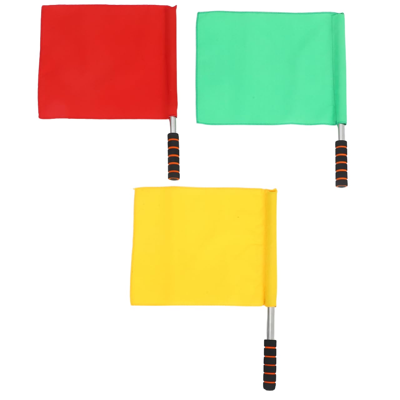 Drapeau officiel de sécurité pour la gestion des courses et l'entraînement sur piste de sport