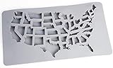 Gummy Molds by Abigail and Grey - USA Map 43 States Silicone Candy Molds and Gummy Candy Maker - USA...