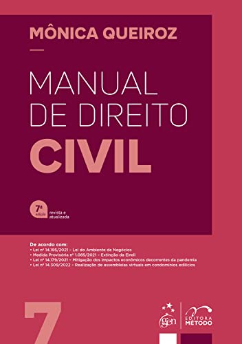 Manual de Direito Civil - 7ª Edição 2022