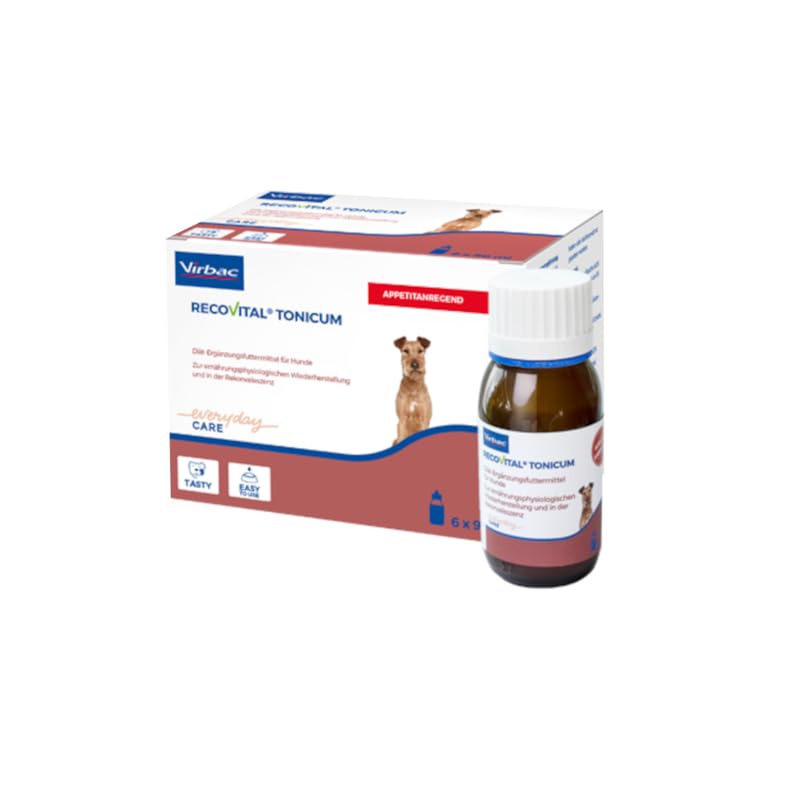 Virbac Recovital Tonicum pies 6 x 90 ml płynna dieta uzupełniająca karma dla psów