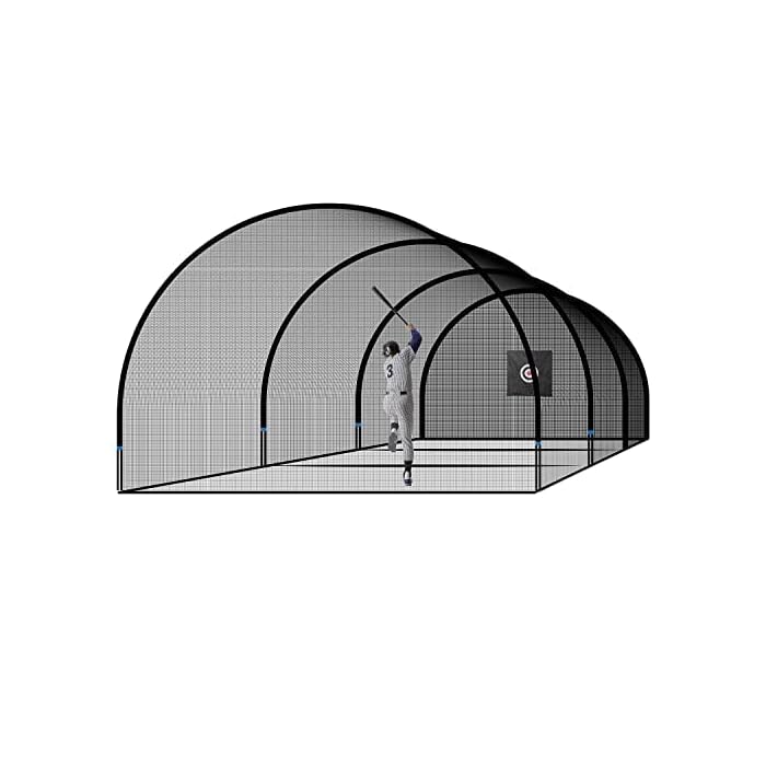 Buy GEEMAX Upgrade 30FT Baseball and Softball Batting Cage Net and