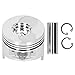 190FB Piston Kit, Alloy Piston Set for Air Cooled, Temperature Piston Assembly with Piston, Pin and Circlip, Replacement Kit for Industrial