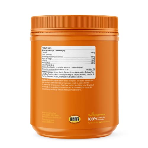 Allergy Immune Supplement For Dogs Lamb- With Omega 3 Wild Alaskan Salmon Fish Oil + Probiotic For Dogs - With Natural Digestive Enzymes + Prebiotics & Pumpkin #TOP2
