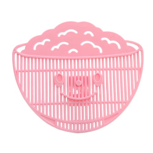 Colador de ollas con dispositivo – Utensilio de cocina con bonito diseño de sonrisa | Colador de sartén lindo accesorio de cocina – para restaurante, apartamento, arroz, carne, espaguetis, enjuague