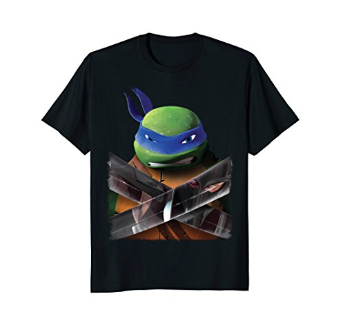 Teenage Mutant Ninja Turtles Leonardo Vs. Shredder T-Shirt Teenage Mutant Ninja Turtles Leonardo Vs. Shredder T-Shirt